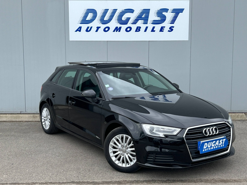 Audi A3 Sportback 2.0 TFSI 190ch Business line S tronic 7 Essence Noir brillant Occasion à vendre