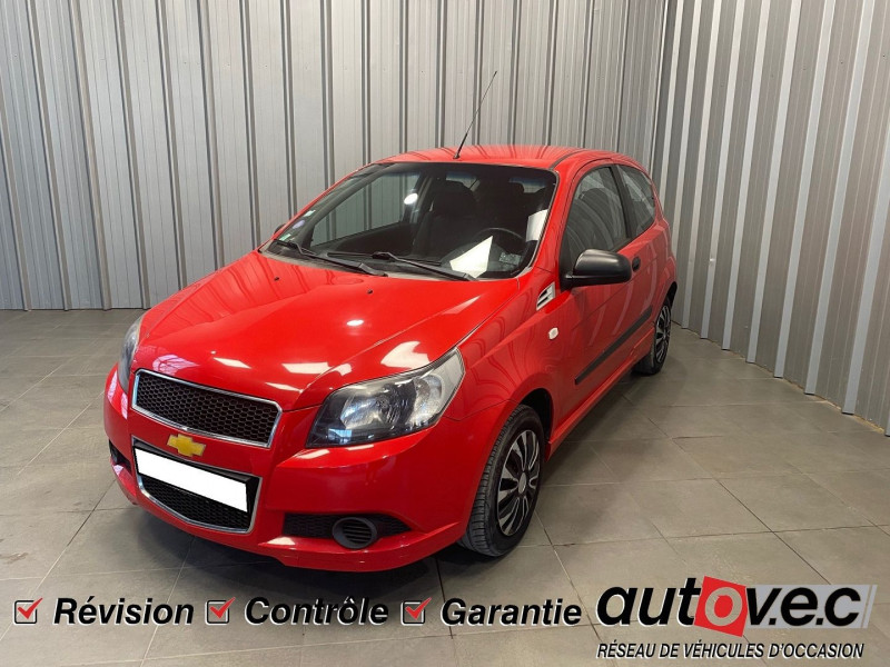 Chevrolet AVEO 1.2 16V EURO5 3P Essence ROUGE Occasion à vendre