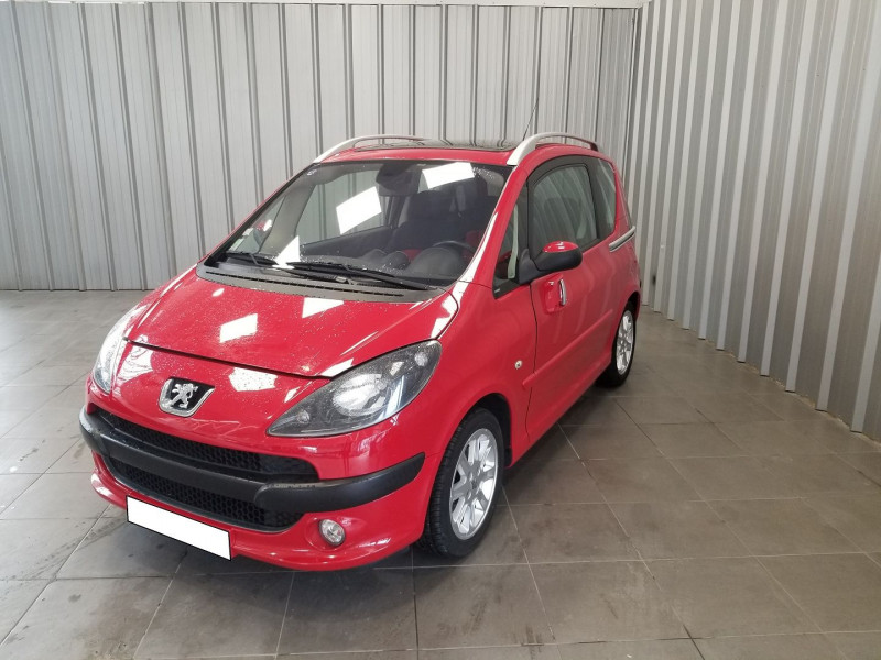 Peugeot 1007 1.6 16V SPORTY 2-TRONIC Essence ROUGE Occasion à vendre