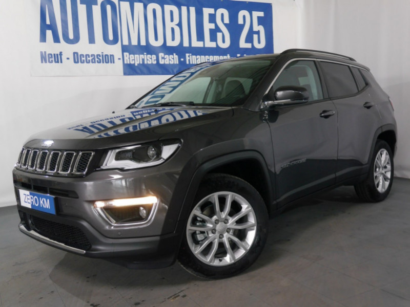 Jeep COMPASS 1.3 GSE T4 150CH LIMITED 4X2 BVR6 - 24 % Essence GRANITE CRYSTAL Neuf à vendre