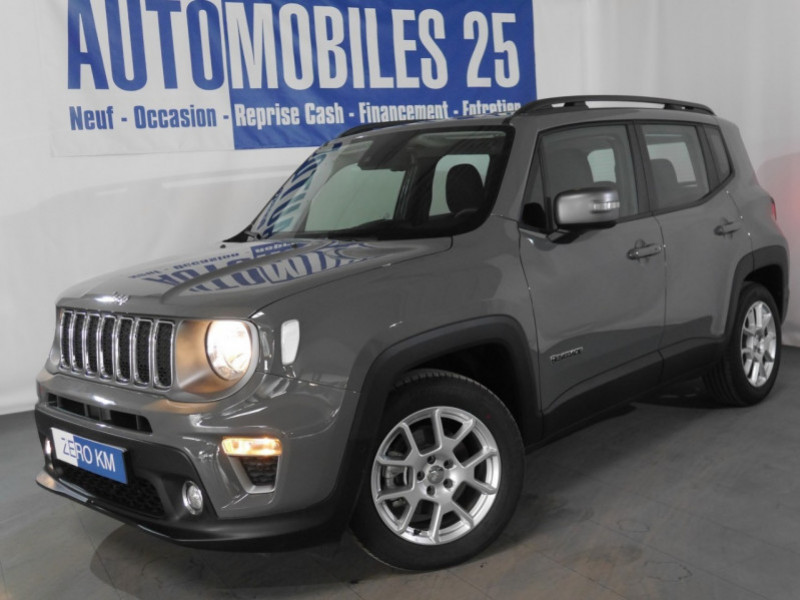 Jeep RENEGADE 1.3 GSE T4 150CH LIMITED BVR6 - 21 % Essence STING GRAY Neuf à vendre