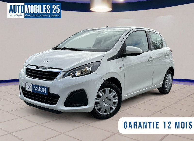 Peugeot 108 1.0 VTI ACTIVE 5P Essence BLANC Occasion à vendre