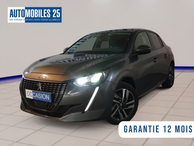 Peugeot 208 1.5 BLUEHDI 100CH S&S ALLURE PACK Diesel GRIS PLATINIUM Occasion à vendre