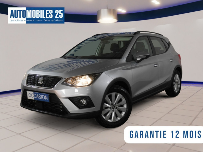 Seat ARONA 1.0 ECOTSI 110CH START/STOP STYLE EURO6D-T Essence GRIS URBAIN Occasion à vendre