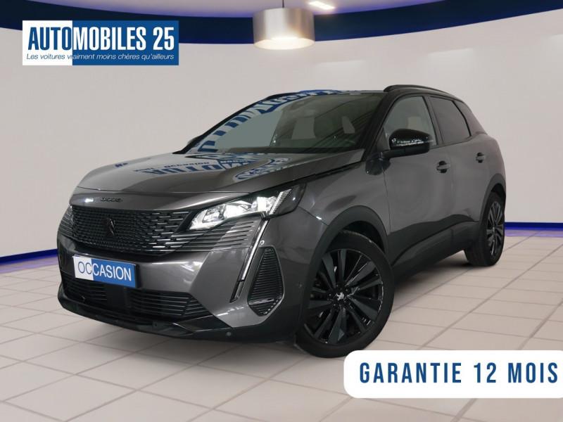 Photo 1 de l'offre de PEUGEOT 3008 1.2 PURETECH 130CH S&S GT à 33590€ chez Automobiles 25