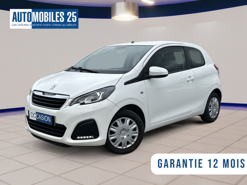 Peugeot 108 1.0 VTI ACTIVE 3P Essence BLANC Occasion à vendre