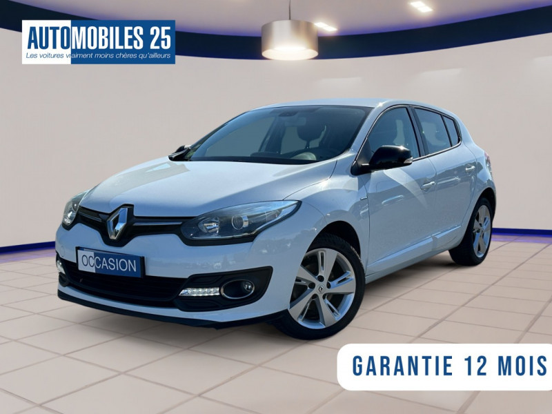 Renault MEGANE III 1.5 DCI 110CH ENERGY LIMITED ECO² 2015 Diesel BLANC Occasion à vendre
