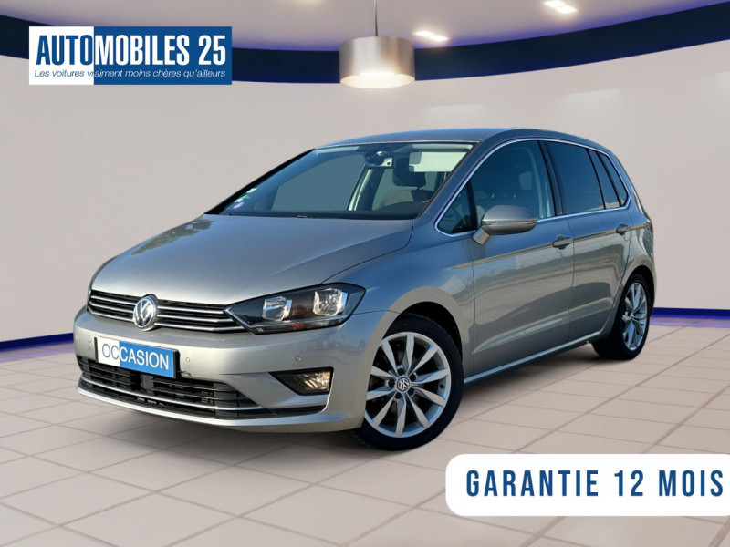 Volkswagen GOLF SPORTSVAN 1.4 TSI 125CH BLUEMOTION TECHNOLOGY CARAT DSG7 Hybride ARGENT Occasion à vendre