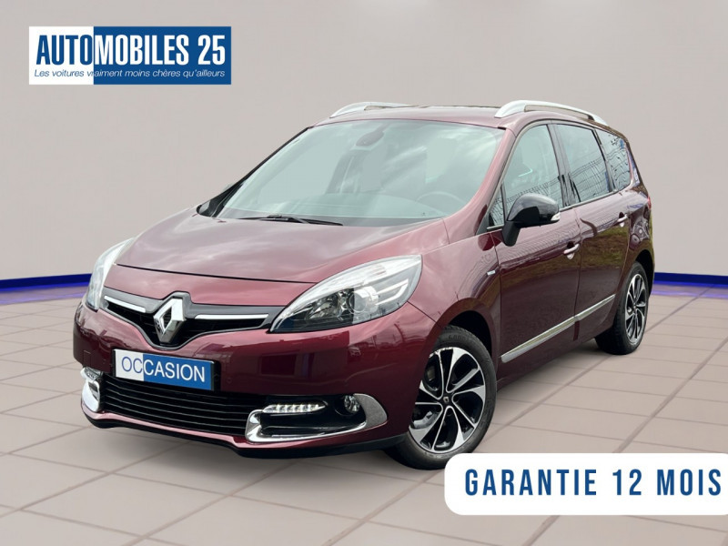 Renault GRAND SCENIC III 1.2 TCE 130CH ENERGY BOSE EURO6 7 PLACES 2015 Essence ROUGE Occasion à vendre