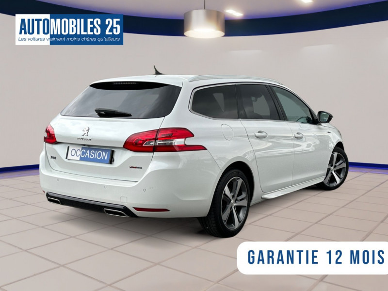 Photo 2 de l'offre de PEUGEOT 308 SW 1.2 PURETECH 130CH GT LINE S&S à 11490€ chez Automobiles 25