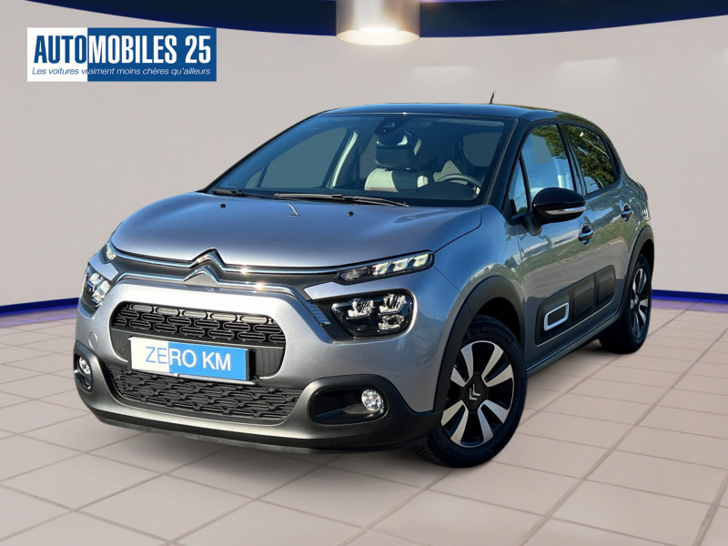 Citroen C3 1.2 PURETECH 83CH S&S MAX - 36 % Essence GRIS ARTENSE Neuf à vendre