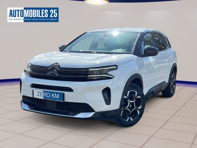 Citroen C5 AIRCROSS 1.2 HYBRIDE 136CH PLUS BOITE AUTOMATIQUE - 30 % Essence BLANC BANQUISE Neuf à vendre