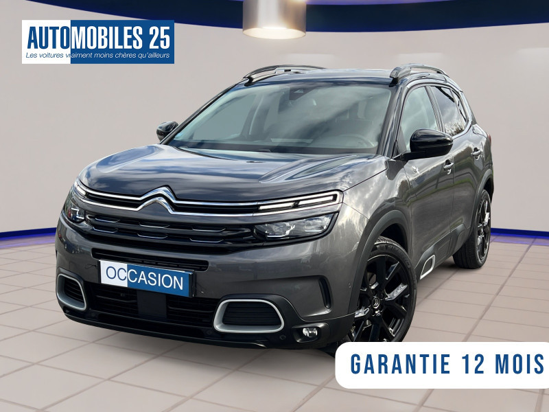 Citroen C5 AIRCROSS BLUEHDI 180CH S&S SHINE EAT8 Diesel GRIS PLATINIUM Occasion à vendre