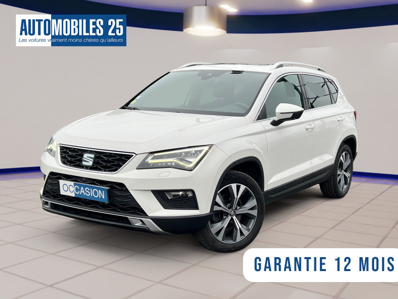 Seat ATECA 2.0 TDI 190CH START&STOP XCELLENCE 4DRIVE DSG Diesel BLANC Occasion à vendre