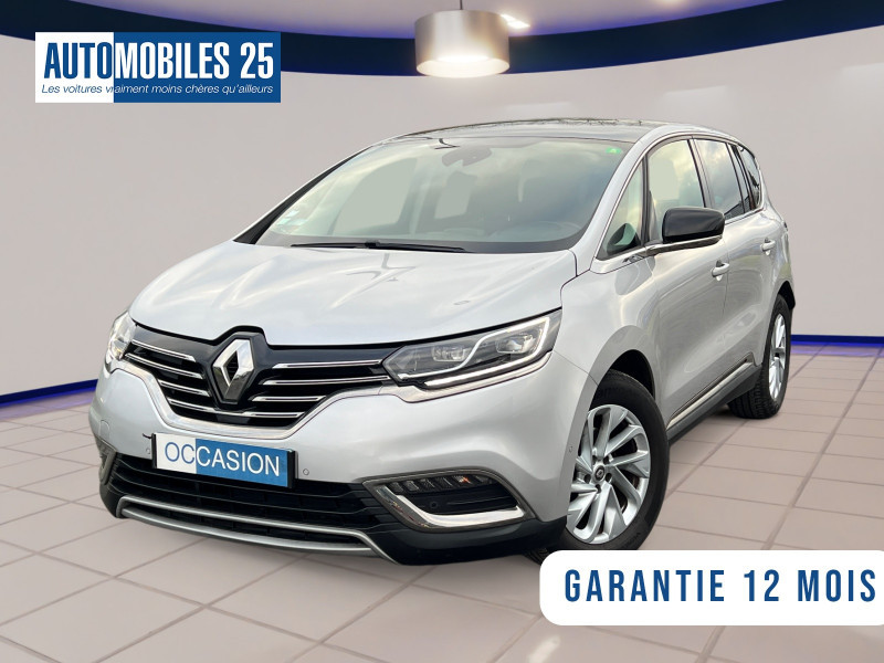 Renault ESPACE V 1.6 DCI 130CH ENERGY LIFE Diesel GRIS PLATINE Occasion à vendre