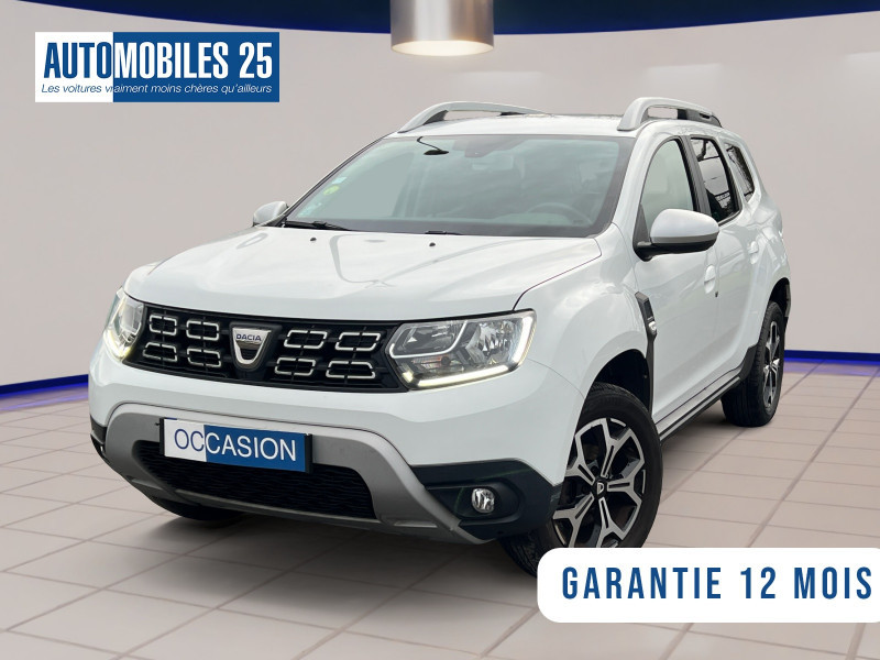 Dacia DUSTER 1.5 DCI 110CH PRESTIGE 4X2 Diesel BLANC Occasion à vendre