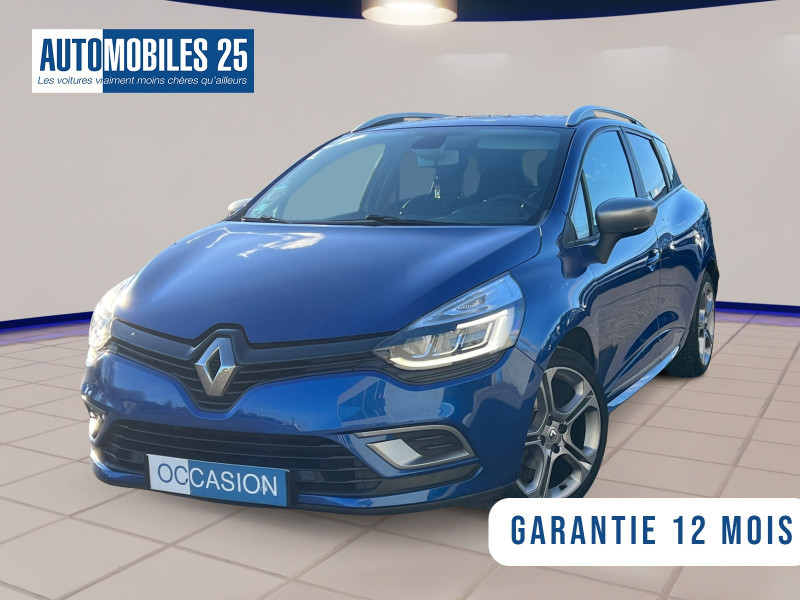 Renault CLIO IV ESTATE 1.2 TCE 120CH ENERGY GT EDC EURO6 2015 Essence BLEU F Occasion à vendre