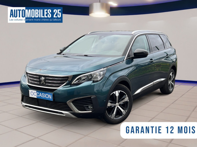 Peugeot 5008 1.2 PURETECH 130CH ALLURE S&S Essence EMERALD CRYSTAL Occasion à vendre