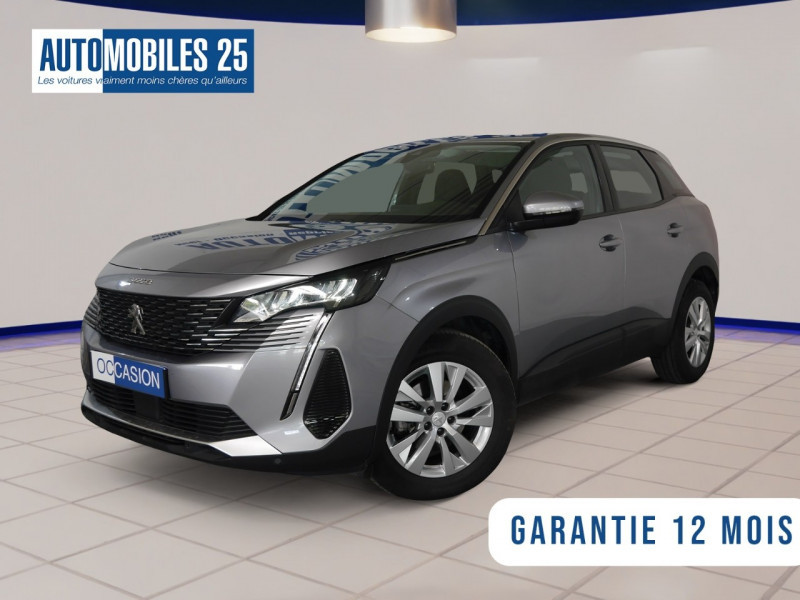 Peugeot 3008 1.2 PURETECH 130CH S&S ACTIVE PACK Essence GRIS ARTENSE Occasion à vendre