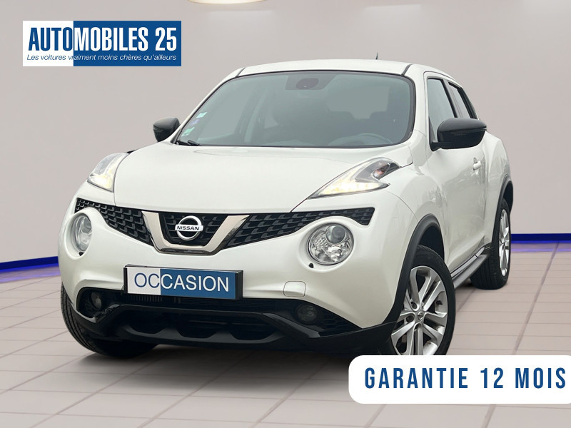 Nissan JUKE 1.2 DIG-T 115CH N-CONNECTA Essence BLANC Occasion à vendre