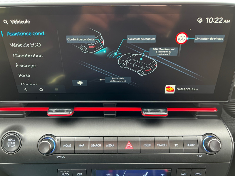 Photo 16 de l'offre de HYUNDAI KONA 1.6 GDI 129CH HYBRID INTUITIVE PACK N-LINE DCT-6 à 28495€ chez Automobiles 25