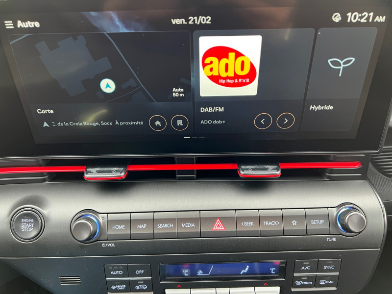 Photo 11 de l'offre de HYUNDAI KONA 1.6 GDI 129CH HYBRID INTUITIVE PACK N-LINE DCT-6 à 28495€ chez Automobiles 25