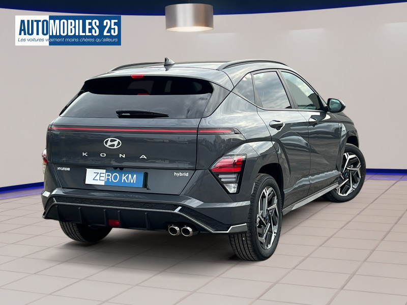 Photo 2 de l'offre de HYUNDAI KONA 1.6 GDI 129CH HYBRID INTUITIVE PACK N-LINE DCT-6 à 28495€ chez Automobiles 25