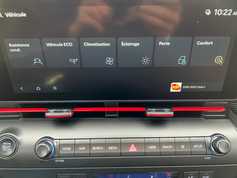Photo 15 de l'offre de HYUNDAI KONA 1.6 GDI 129CH HYBRID INTUITIVE PACK N-LINE DCT-6 à 28495€ chez Automobiles 25