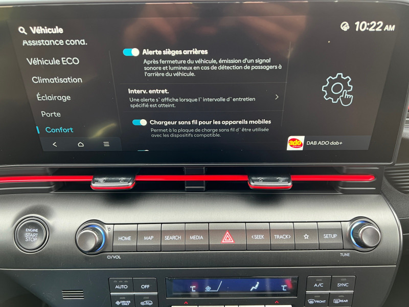 Photo 17 de l'offre de HYUNDAI KONA 1.6 GDI 129CH HYBRID INTUITIVE PACK N-LINE DCT-6 à 28495€ chez Automobiles 25