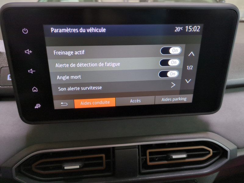 Photo 16 de l'offre de DACIA JOGGER 1.0 ECO-G 100CH EXTREME+ 7 PLACES -24 - 10 % à 21999€ chez Automobiles 25