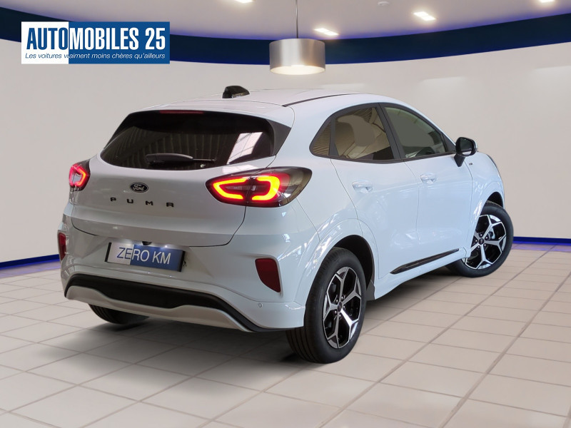 Photo 2 de l'offre de FORD PUMA 1.0 ECOBOOST HYBRID 125CH ST LINE S&S - 22 % à 23495€ chez Automobiles 25