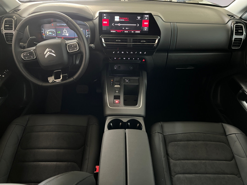 Photo 3 Citroen C5 AIRCROSS 1.2 HYBRIDE 136CH MAX BOITE AUTOMATIQUE - 32 % Hybride NOIR PERLA en vente chez Automobiles 25 Photo 3 de l'offre de CITROEN C5 AIRCROSS 1.2 HYBRIDE 136CH MAX BOITE AUTOMATIQUE - 32 % à 26499€ chez Automobiles 25
