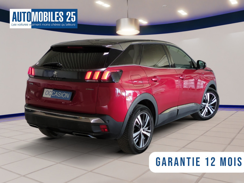 Photo 2 de l'offre de PEUGEOT 3008 1.6 BLUEHDI 120CH GT LINE S&S EAT6 à 14990€ chez Automobiles 25