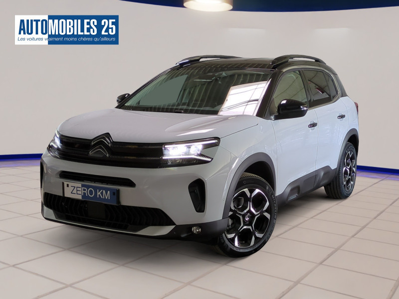 Citroen C5 AIRCROSS 1.2 HYBRIDE 145CH MAX BOITE AUTOMATIQUE - 28 % Essence BLANC OKÉNITE Neuf à vendre