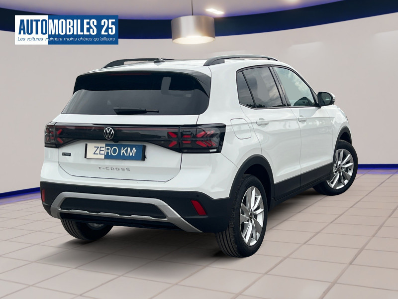 Photo 2 de l'offre de VOLKSWAGEN T-CROSS 1.0 TSI 116CH LIFE DSG7 - 24 % à 26999€ chez Automobiles 25