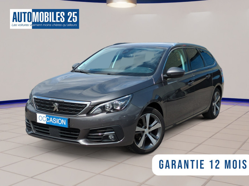 Peugeot 308 SW 1.5 BLUEHDI 130CH S&S ALLURE EAT6 Diesel GRIS PLATINIUM Occasion à vendre