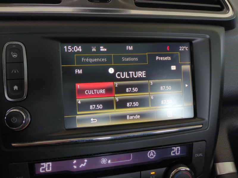 Photo 10 de l'offre de RENAULT KADJAR 1.2 TCE 130CH ENERGY INTENS à 11990€ chez Automobiles 25