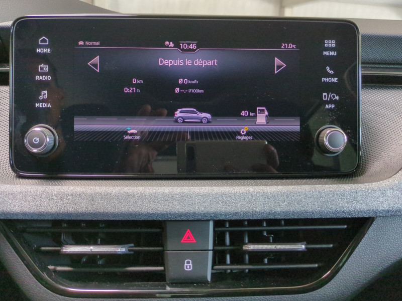 Photo 13 de l'offre de SKODA KAMIQ 1.0 TSI EVO 2 116CH SELECTION DSG7 - 21 % à 24999€ chez Automobiles 25