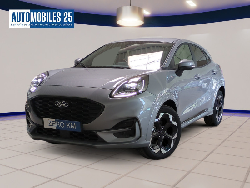 Ford PUMA 1.0 ECOBOOST HYBRID 125CH ST-LINE X S&S POWERSHIFT - 23 % Essence GRIS SOLAR Neuf à vendre
