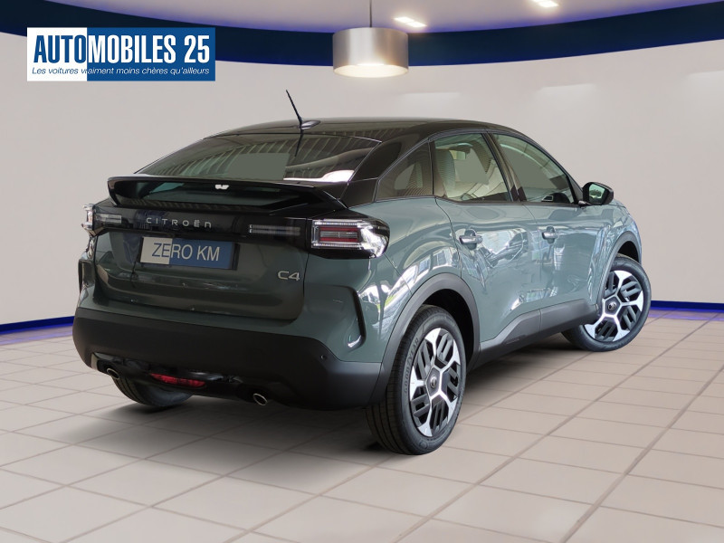 Photo 2 de l'offre de CITROEN C4 1.2 HYBRIDE 145CH S&S PLUS AUTOMATIQUE - 30 % à 22799€ chez Automobiles 25