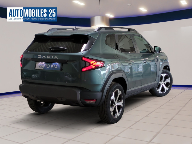Photo 2 Dacia DUSTER 1.2 TCE MILD HYBRID 130CH JOURNEY -12% Hybride VERT CEDRE en vente chez Automobiles 25 Photo 2 de l'offre de DACIA DUSTER 1.2 TCE MILD HYBRID 130CH JOURNEY -12% à 23999€ chez Automobiles 25