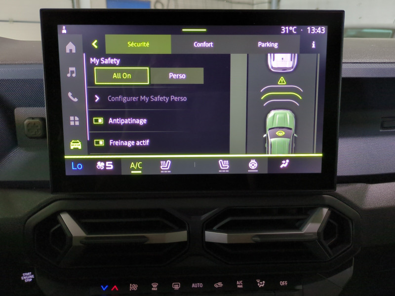 Photo 18 Dacia DUSTER 1.2 TCE MILD HYBRID 130CH JOURNEY -12% Hybride VERT CEDRE en vente chez Automobiles 25 Photo 18 de l'offre de DACIA DUSTER 1.2 TCE MILD HYBRID 130CH JOURNEY -12% à 23999€ chez Automobiles 25