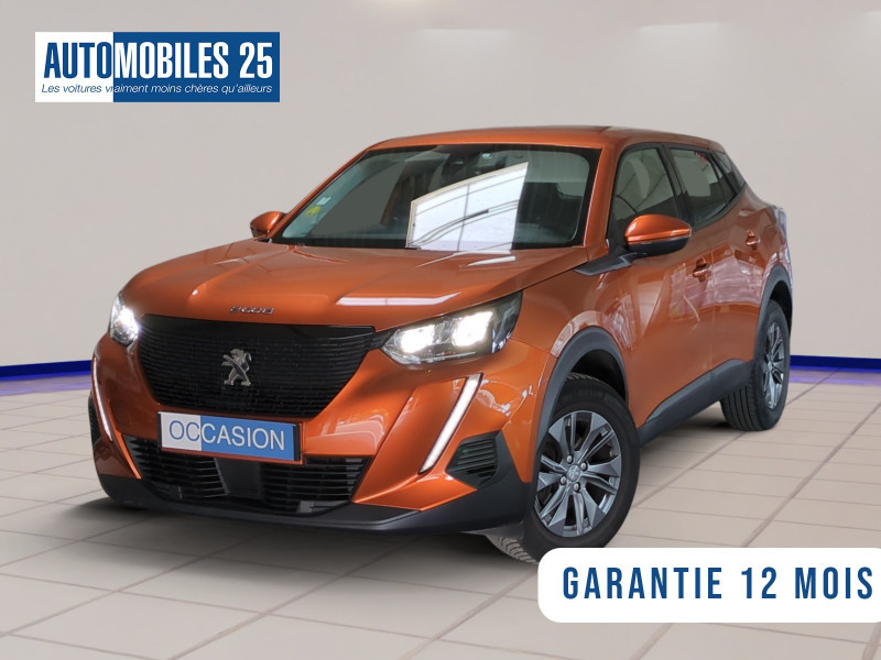Peugeot 2008 1.5 BLUEHDI 110CH S&S ACTIVE PACK Diesel ORANGE Occasion à vendre
