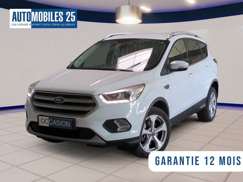 Ford KUGA 2.0 TDCI 150CH STOP&START TITANIUM 4X2 Diesel BLANC Occasion à vendre
