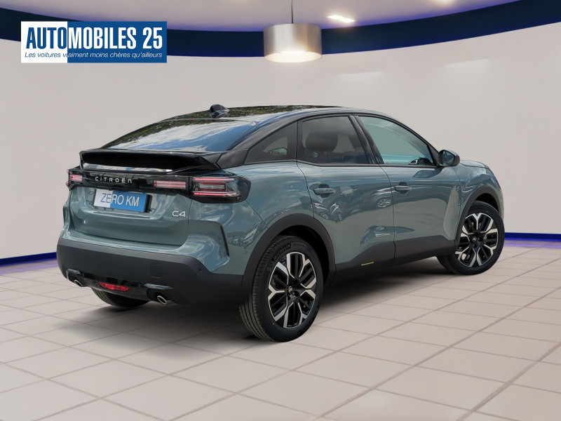 Photo 2 de l'offre de CITROEN C4 1.2 HYBRIDE 145CH S&S MAX AUTOMATIQUE - 31 % à 23999€ chez Automobiles 25