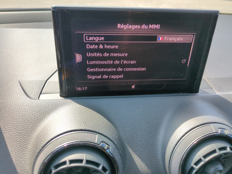 Photo 13 de l'offre de AUDI Q2 1.6 TDI 116CH DESIGN à 16490€ chez Automobiles 25