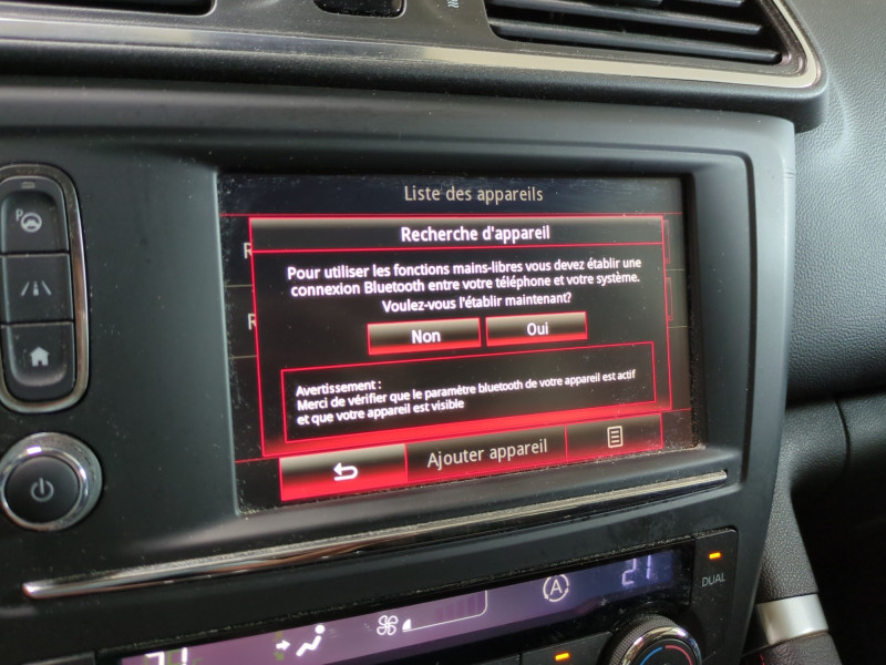 Photo 11 de l'offre de RENAULT KADJAR 1.6 TCE 165CH ENERGY BLACK EDITION à 12490€ chez Automobiles 25