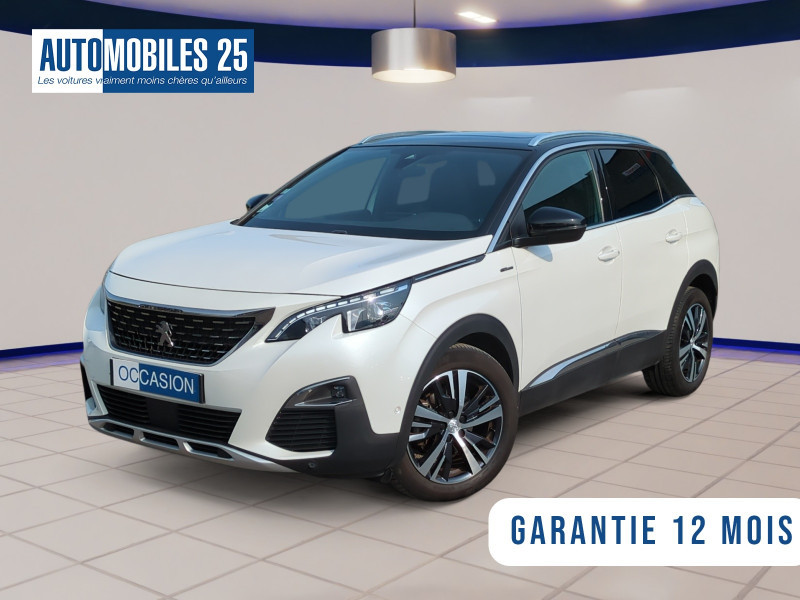 Peugeot 3008 1.6 PURETECH 180CH S&S GT LINE EAT8 Essence BLANC Occasion à vendre