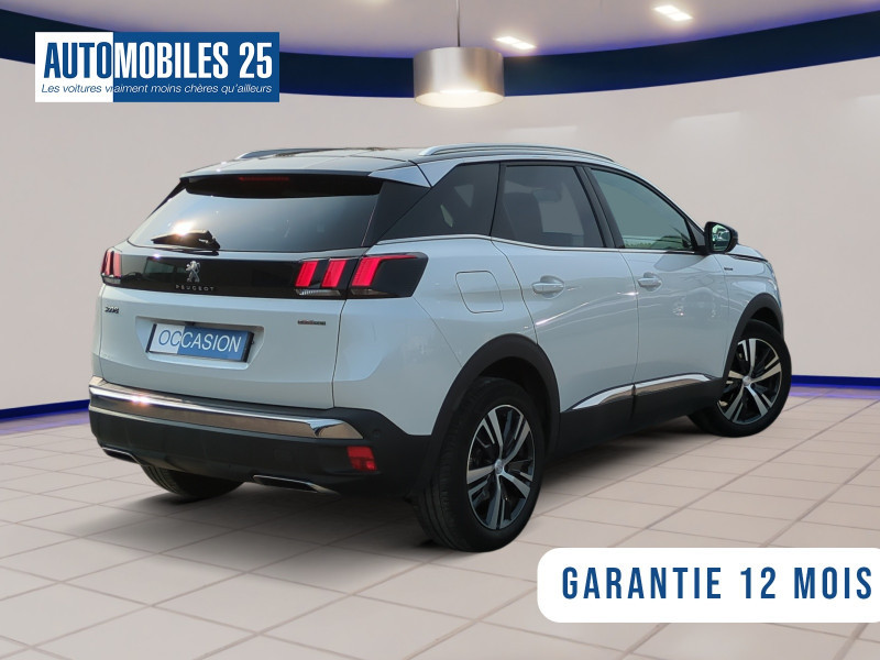 Photo 2 de l'offre de PEUGEOT 3008 1.6 PURETECH 180CH S&S GT LINE EAT8 à 15990€ chez Automobiles 25