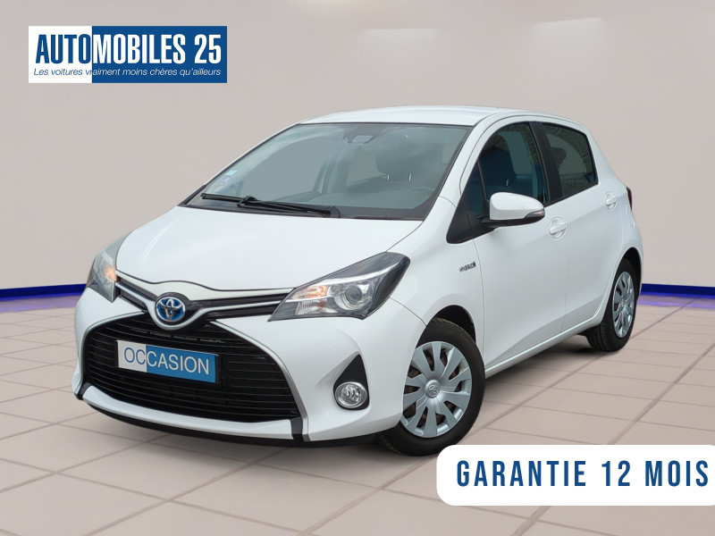 Toyota YARIS HSD 100H BUSINESS 5P Hybride BLANC Occasion à vendre